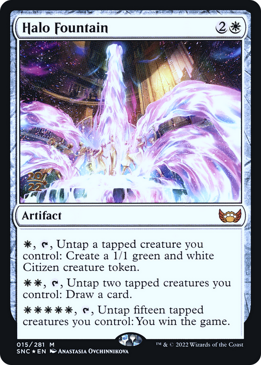 Halo Fountain (015) (Prerelease) (PSNC) - Foil