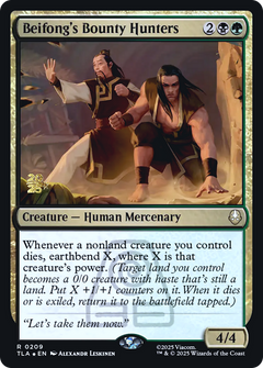 Beifong's Bounty Hunters (0209) (Prerelease) (PTLA) - Foil