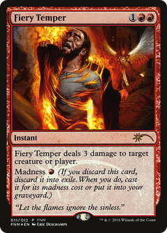 Fiery Temper (011) (FNM) - Foil