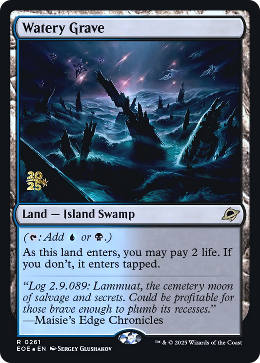Watery Grave (0261) (Prerelease) - Foil