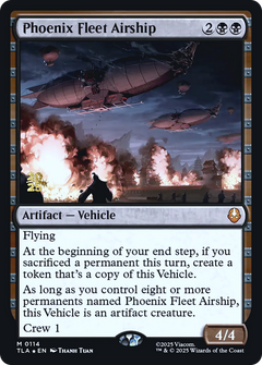 Phoenix Fleet Airship (0114) (Prerelease) (PTLA) - Foil