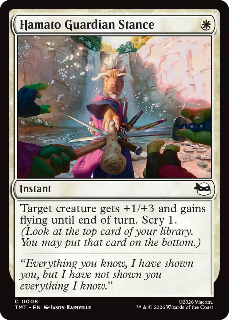 Hamato Guardian Stance (TMT) - Foil