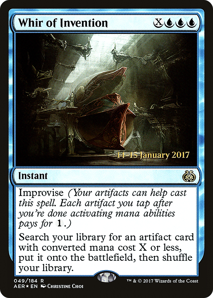 Whir of Invention (049) (Prerelease) - Foil