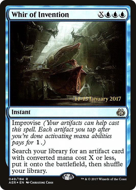 Whir of Invention (049) (Prerelease) - Foil