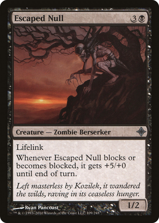 Escaped Null - Foil
