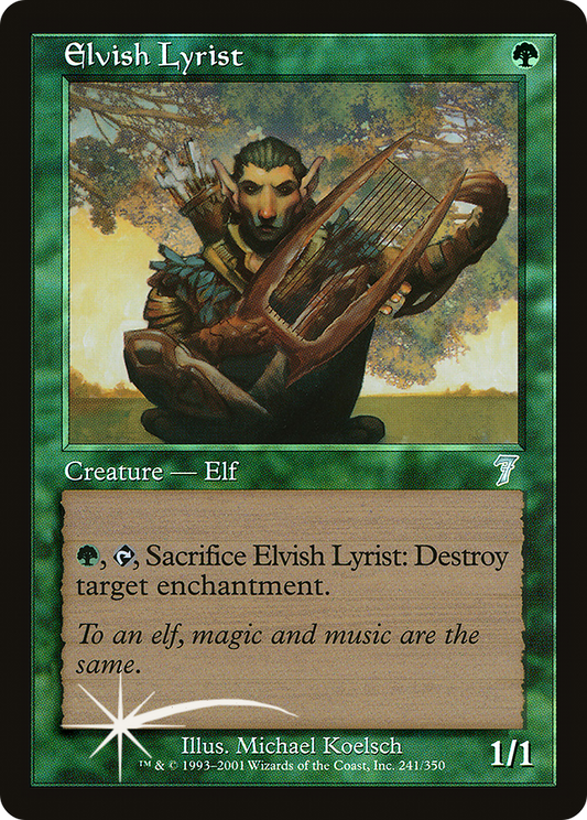 Elvish Lyrist - Foil