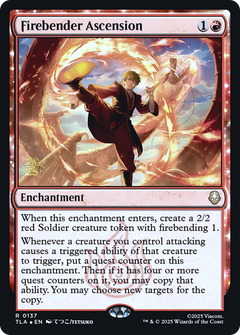 Firebender Ascension (0137) (Prerelease) (PTLA) - Foil