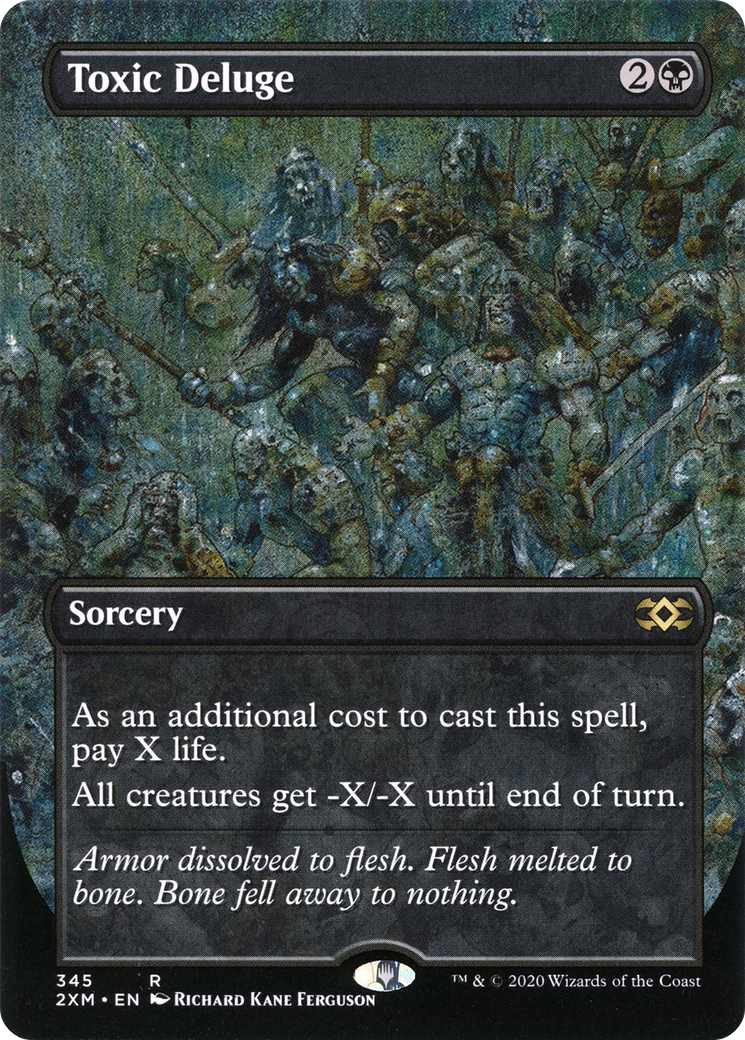 Toxic Deluge (345) (Borderless) - Foil