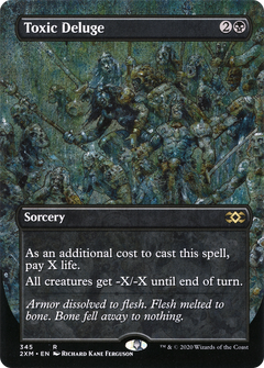 Toxic Deluge (345) (Borderless) - Foil