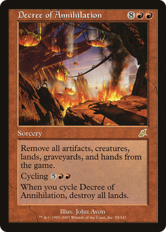 Decree of Annihilation - Foil