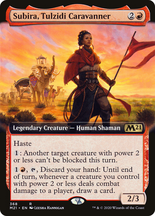 Subira, Tulzidi Caravanner (368) (Extended Art) - Foil