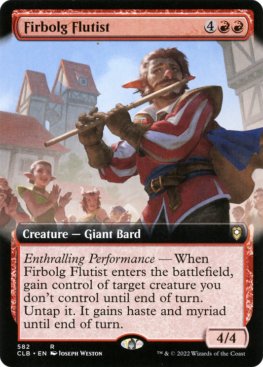 Firbolg Flutist (582) (Extended Art)