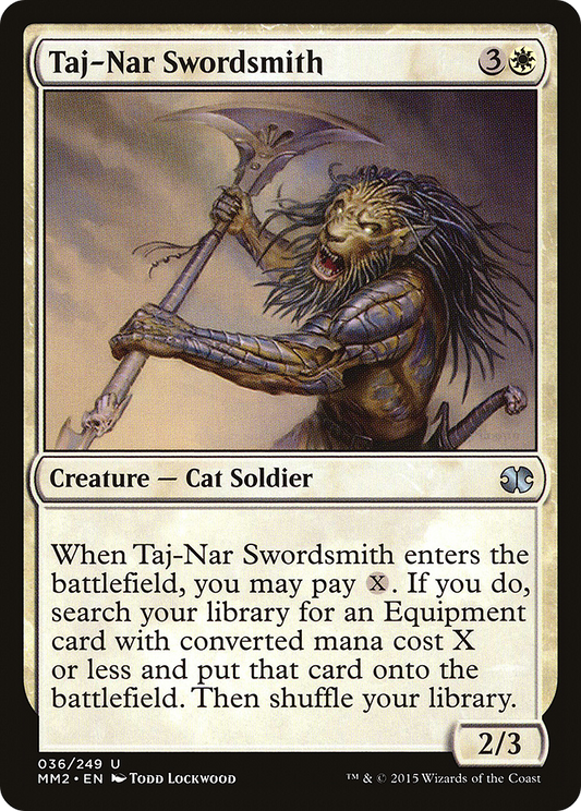 Taj-Nar Swordsmith - Foil