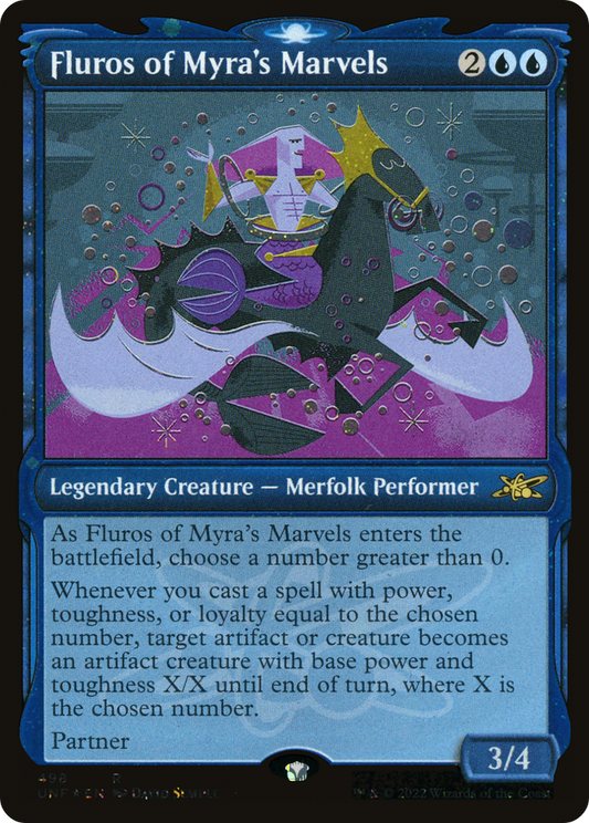 Fluros of Myra's Marvels (498) (Showcase) - Galaxy Foil