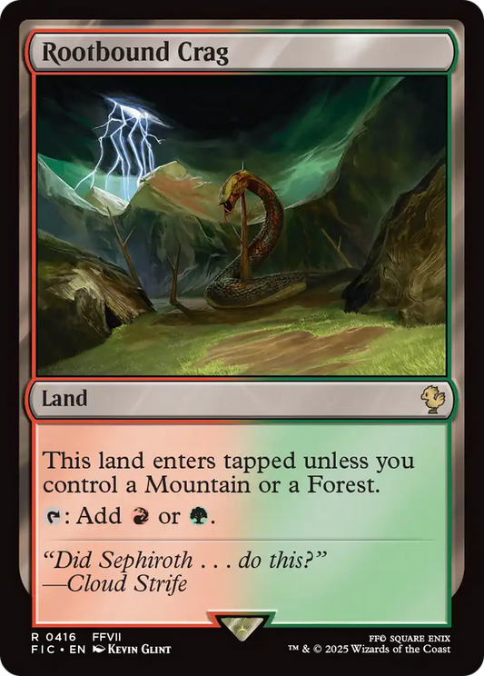 Rootbound Crag - Surge Foil