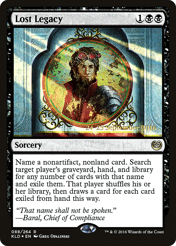 Lost Legacy (088) (Prerelease) - Foil
