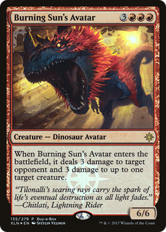 Burning Sun's Avatar (135) (Buy-a-Box) - Foil