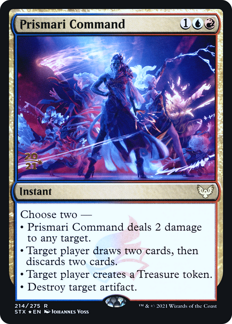Prismari Command (214) (Prerelease) - Foil