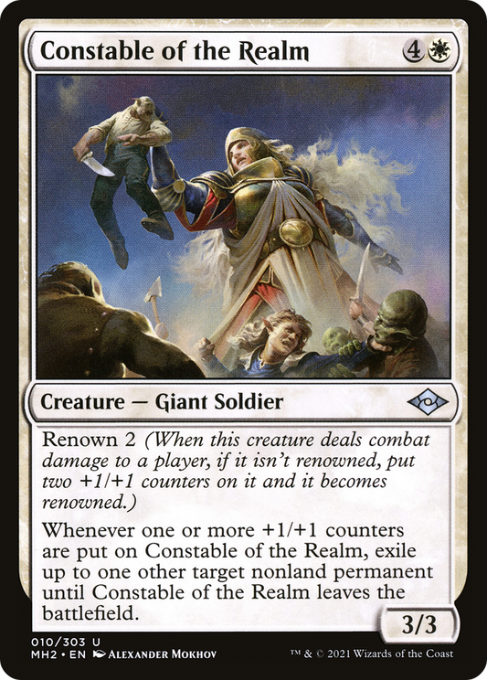 Constable of the Realm - Foil