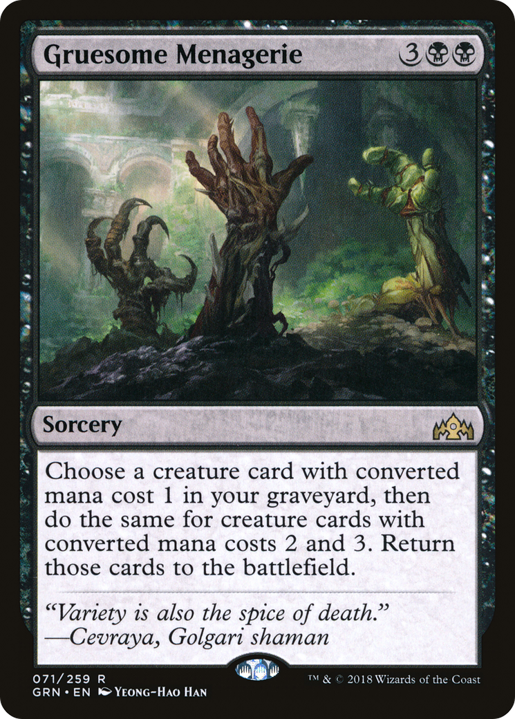 Gruesome Menagerie - Foil