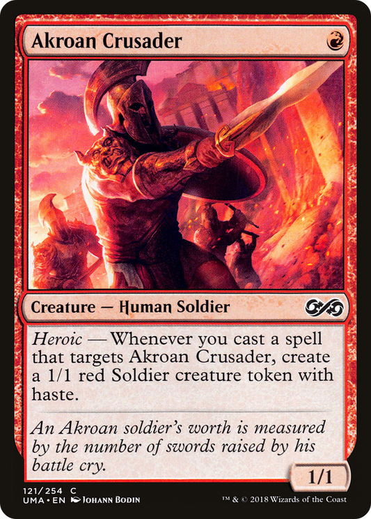 Akroan Crusader - Foil
