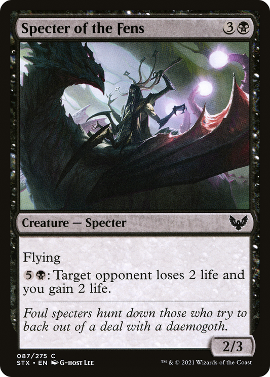 Specter of the Fens - Foil