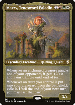 Mazzy, Truesword Paladin - Foil Etched