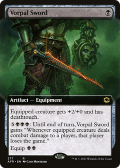 Vorpal Sword (377) (Extended Art)