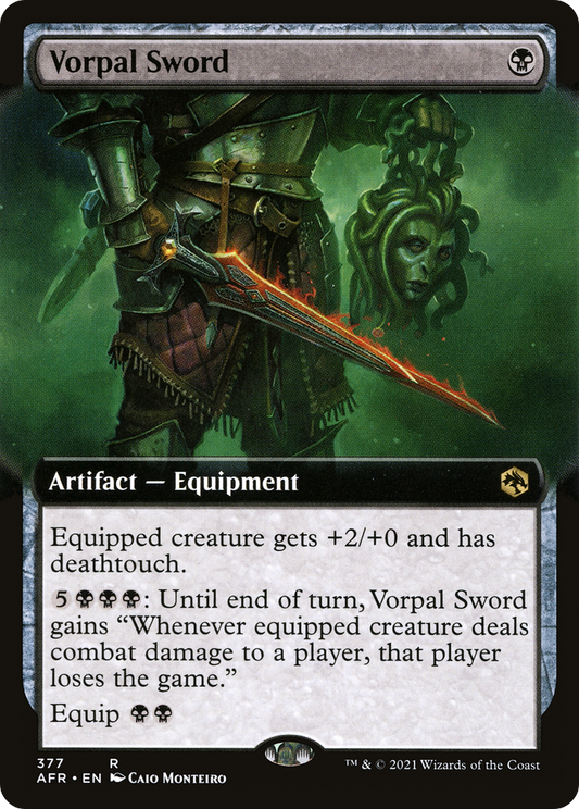 Vorpal Sword (377) (Extended Art) - Foil