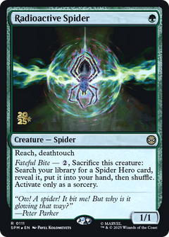 Radioactive Spider (0111) (Prerelease) - Foil pspm
