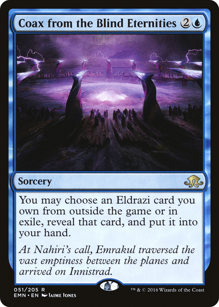 Coax from the Blind Eternities - Foil