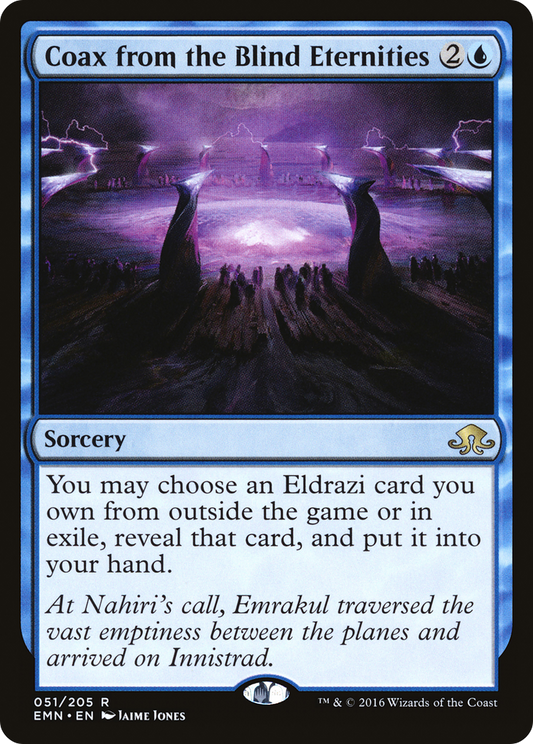 Coax from the Blind Eternities - Foil