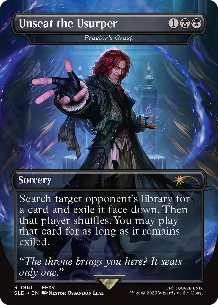 Unseat the Usurper [Praetor's Grasp] (1861) (Borderless)