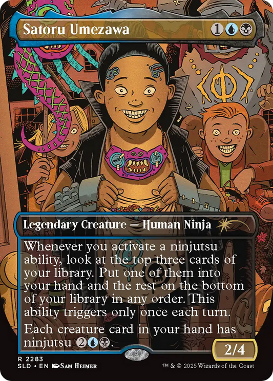 Satoru Umezawa (2283) (Borderless) - Foil sld