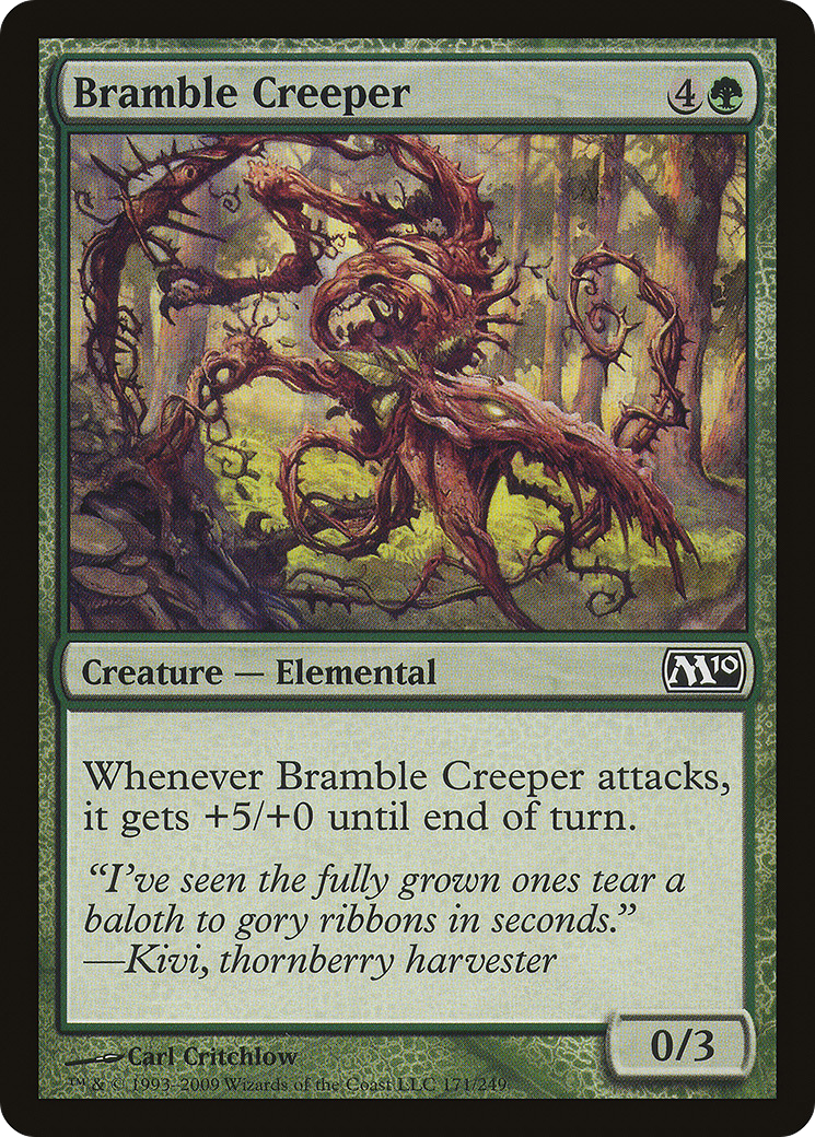 Bramble Creeper - Foil