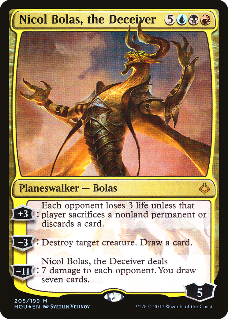 Nicol Bolas, the Deceiver - Foil