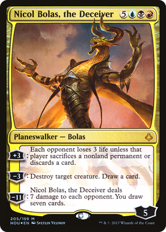 Nicol Bolas, the Deceiver - Foil