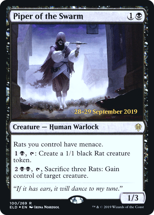 Piper of the Swarm (100) (Prerelease) - Foil