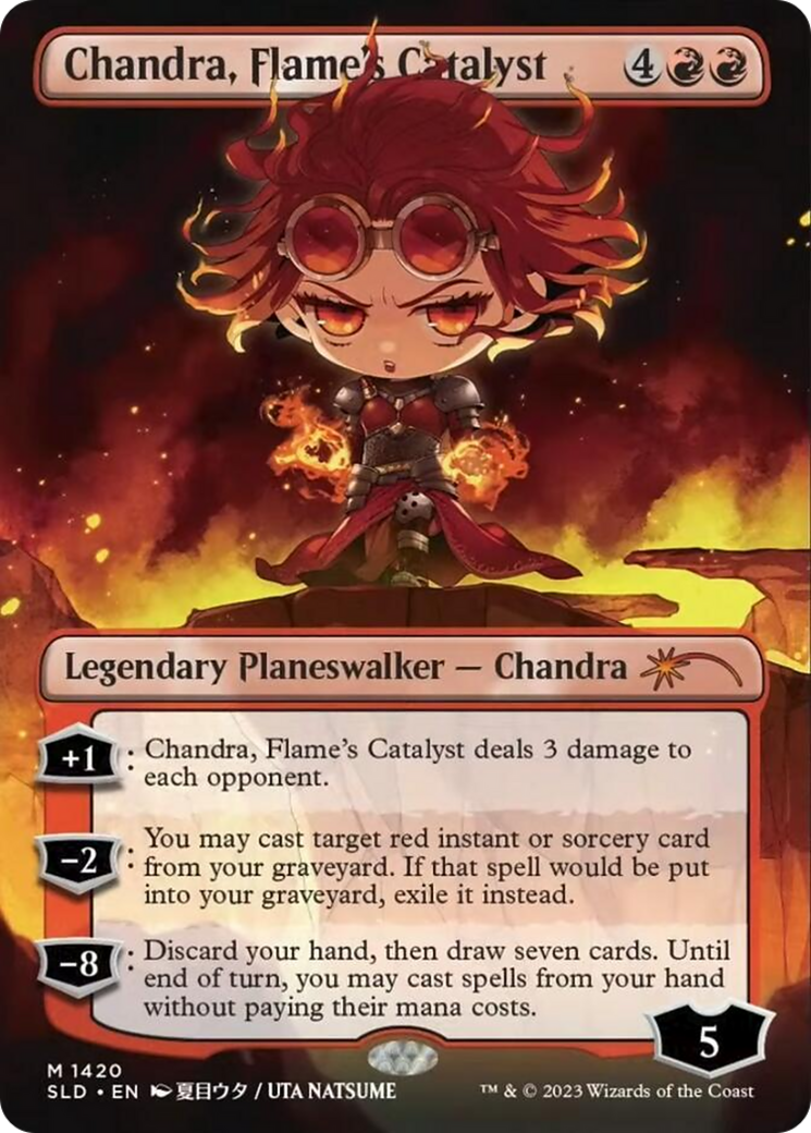 Chandra, Flame's Catalyst (1420) (Borderless)