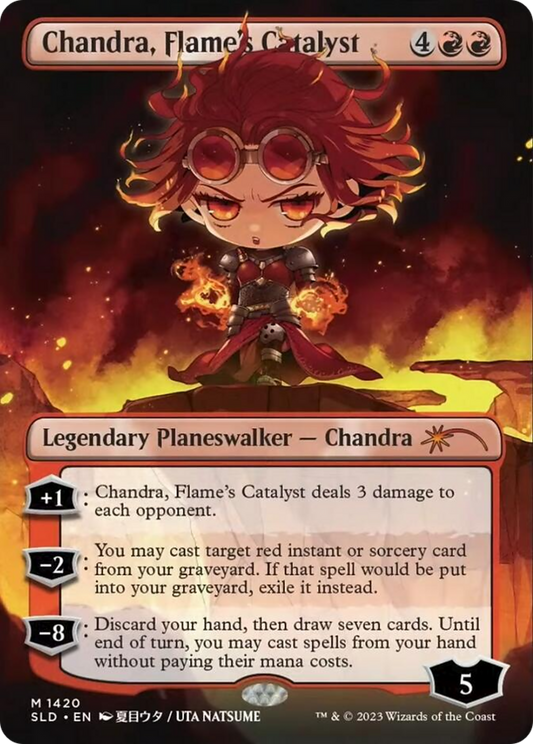Chandra, Flame's Catalyst (1420) (Borderless)