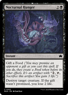 Nocturnal Hunger - Foil