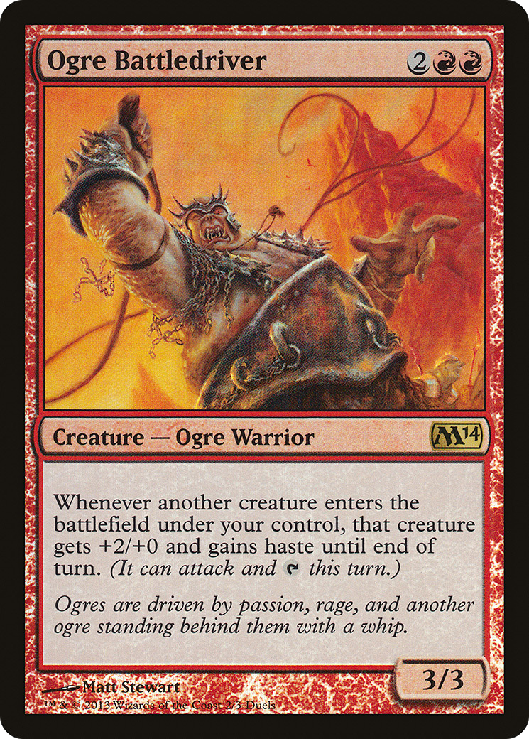 Ogre Battledriver (002) (Duels) - Foil