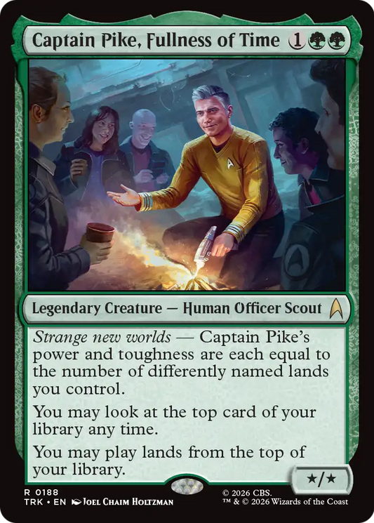 Captain Pike, Fullness of Time (TRK)