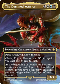The Destined Warrior (0443) (Borderless) - Foil fic