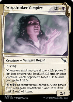 Wispdrinker Vampire (0374) (Showcase) - Foil