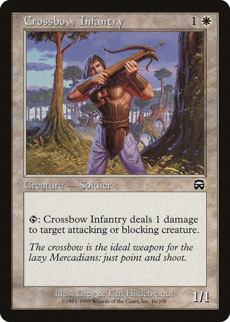 Crossbow Infantry - Foil