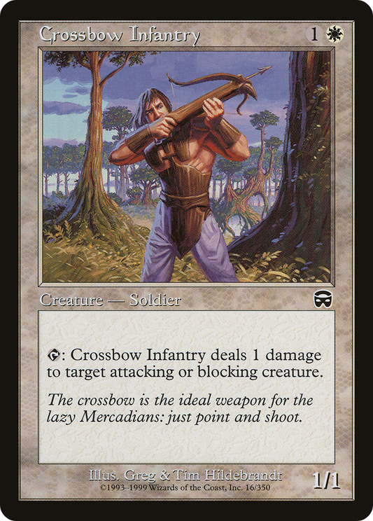 Crossbow Infantry - Foil