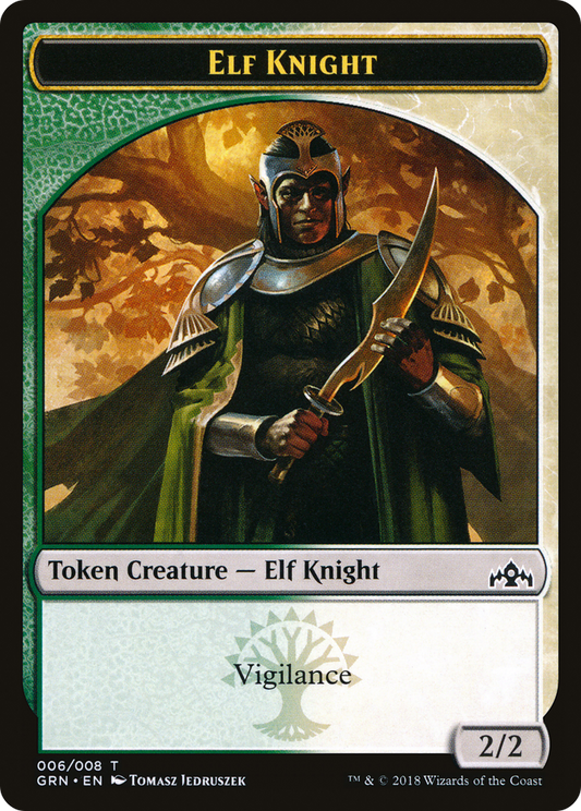 Elf Knight Token (006)