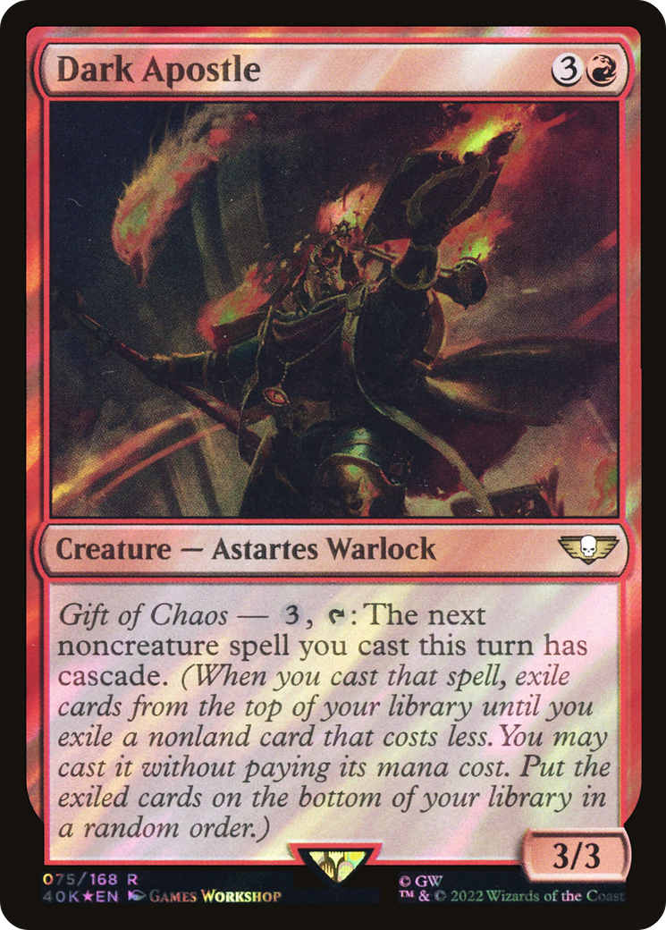 Dark Apostle - Surge Foil