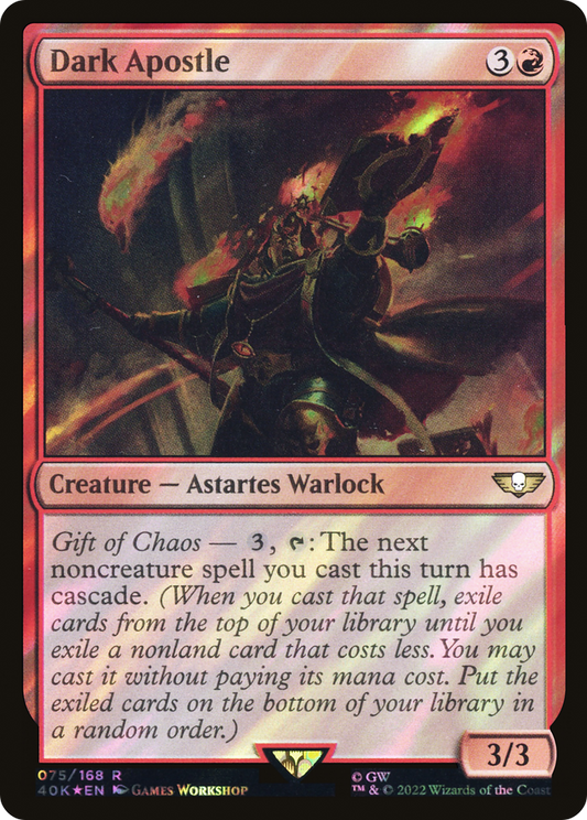 Dark Apostle - Surge Foil
